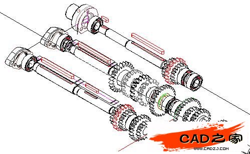 AutoCAD二維教程：細說機械零件軸測圖的畫法_中國教程網