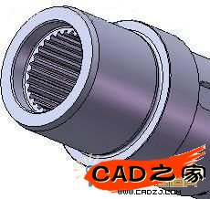成形后傳動(dòng)軸模型