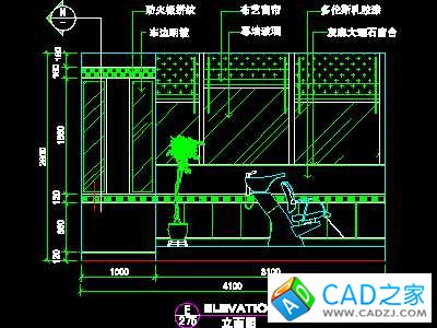 12例理發店CAD圖塊圖紙平面詳圖