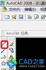 cad 2008自學教程：[2]cad畫出房間的結(jié)構(gòu)